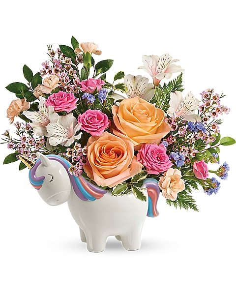 Elegant pink roses in a pink box, available for flower delivery Waukegan IL